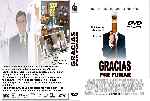 carátula dvd de Gracias Por Fumar - Custom