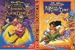cartula dvd de El Jorobado De Notre Dame 1 Y 2 - Clasicos Disney - Custom