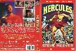 carátula dvd de Hercules - 1958 - Custom