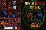 carátula dvd de Mortal Kombat - Trilogia - Custom