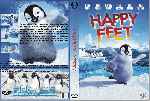 cartula dvd de Happy Feet - Rompiendo El Hielo - Custom