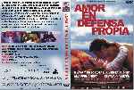 carátula dvd de Amor En Defensa Propia - Custom