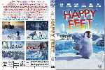 cartula dvd de Happy Feet - Rompiendo El Hielo - Custom - V2
