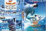 carátula dvd de Happy Feet - Rompiendo El Hielo - Custom - V3