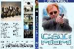 carátula dvd de Csi Miami - Temporada 04 - Custom - V2
