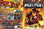 carátula dvd de El Invencible Iron Man - Custom - V2