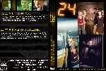 cartula dvd de 24 - Temporada 01 - 12 - 10.00 - 12.00 Midnight - Custom