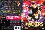 carátula dvd de Hackers - Piratas Informaticos - Custom