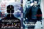carátula dvd de El Ultimatum De Bourne - Custom - V3
