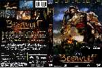 carátula dvd de Beowulf - La Leyenda - 2007 - Custom - V3
