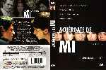 carátula dvd de Acuerdate De Mi - 2010 - Region 1-4