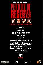 carátula dvd de Perros De Reserva - Region 1-4 - Inlay
