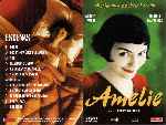 cartula dvd de Amelie - Inlay