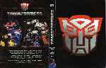 carátula dvd de Transformers - Volumen 01 - Region 4 - Inlay