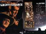 carátula dvd de El Hombre Que Mato A Liberty Valance - Inlay