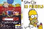 carátula dvd de Los Simpson - La Pelicula