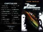 carátula dvd de The Fast And The Furious - A Todo Gas - Inlay