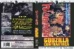 carátula dvd de Godzilla Contraataca - Custom