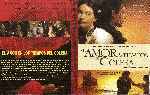 carátula dvd de El Amor En Los Tiempos Del Colera - Custom - V3