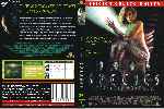 cartula dvd de Species - Especie Mortal - Custom - V2