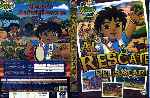 carátula dvd de Go Diego Go - Al Rescate Del Safari - Custom