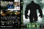 carátula dvd de El Increible Hulk - 2008 - Custom