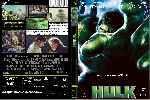carátula dvd de Hulk - Custom - V2