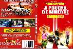 carátula dvd de Grindhouse - A Prueba De Muerte - Custom