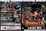 carátula dvd de Godzilla Guerra Final - 2004 - Custom