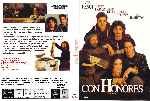 cartula dvd de Con Honores - Custom