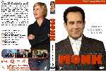carátula dvd de Monk - Temporada 03 - Custom - V2