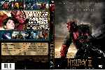 carátula dvd de Hellboy 2 - El Ejercito Dorado - Custom - V04