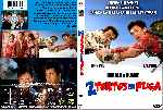 carátula dvd de 2 Tontos En Fuga - Custom