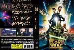 carátula dvd de Star Wars - Las Guerras Clon - Custom
