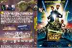carátula dvd de Star Wars - The Clone Wars - Custom - V2
