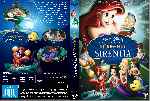 carátula dvd de La Sirenita 3 - El Origen De La Sirenita - Custom - V2