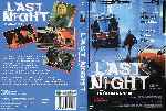 carátula dvd de La Ultima Noche - 1998 - Custom