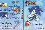 carátula dvd de Sonic X - Hedgehog - La Pelicula - Custom