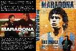 carátula dvd de Maradona By Kusturica - 2008 - Custom