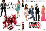 carátula dvd de High School Musical 3 - Fin De Curso - Custom