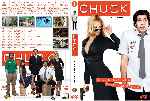 carátula dvd de Chuck - Temporada 01 - Custom