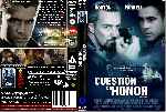 carátula dvd de Cuestion De Honor - 2008 - Custom