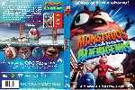 cartula dvd de Monstruos Contra Alienigenas - Custom