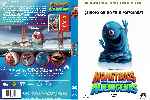 cartula dvd de Monstruos Contra Alienigenas - Custom - V2