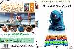 carátula dvd de Monstruos Contra Alienigenas - Custom - V3