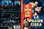 carátula dvd de La Pasion Ciega