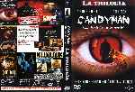 carátula dvd de Candyman - Trilogia - Custom