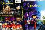 carátula dvd de Coraline - Custom