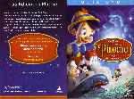 carátula dvd de Pinocho - Clasicos Disney 02 - 70 Aniversario - Inlay 01