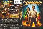 carátula dvd de The Librarian 3 - La Maldicion De Judas Chalice - Custom